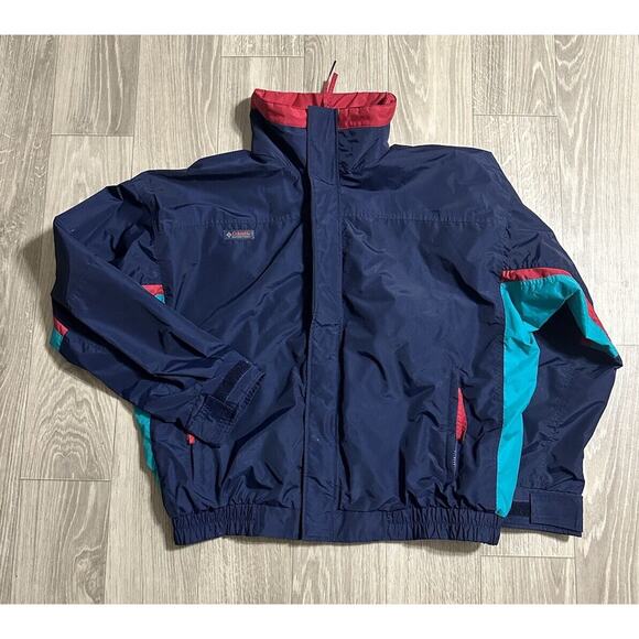 Vintage Columbia Mens Bugaboo Jacket Softshell Rain Ski Zip Up - No Liner Sz XL - Picture 1 of 8